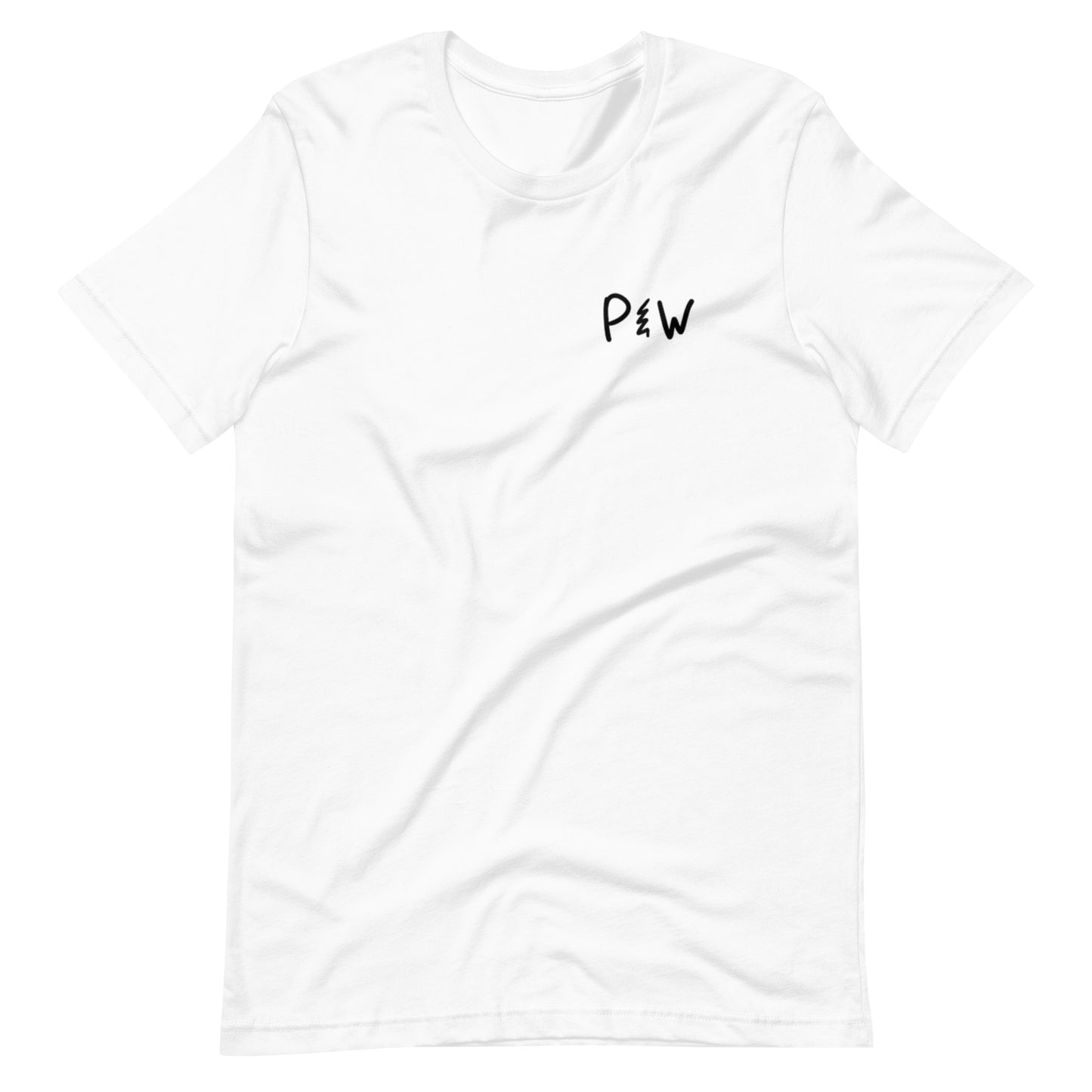 Parker Wood Black text logo Adult T-Shirt